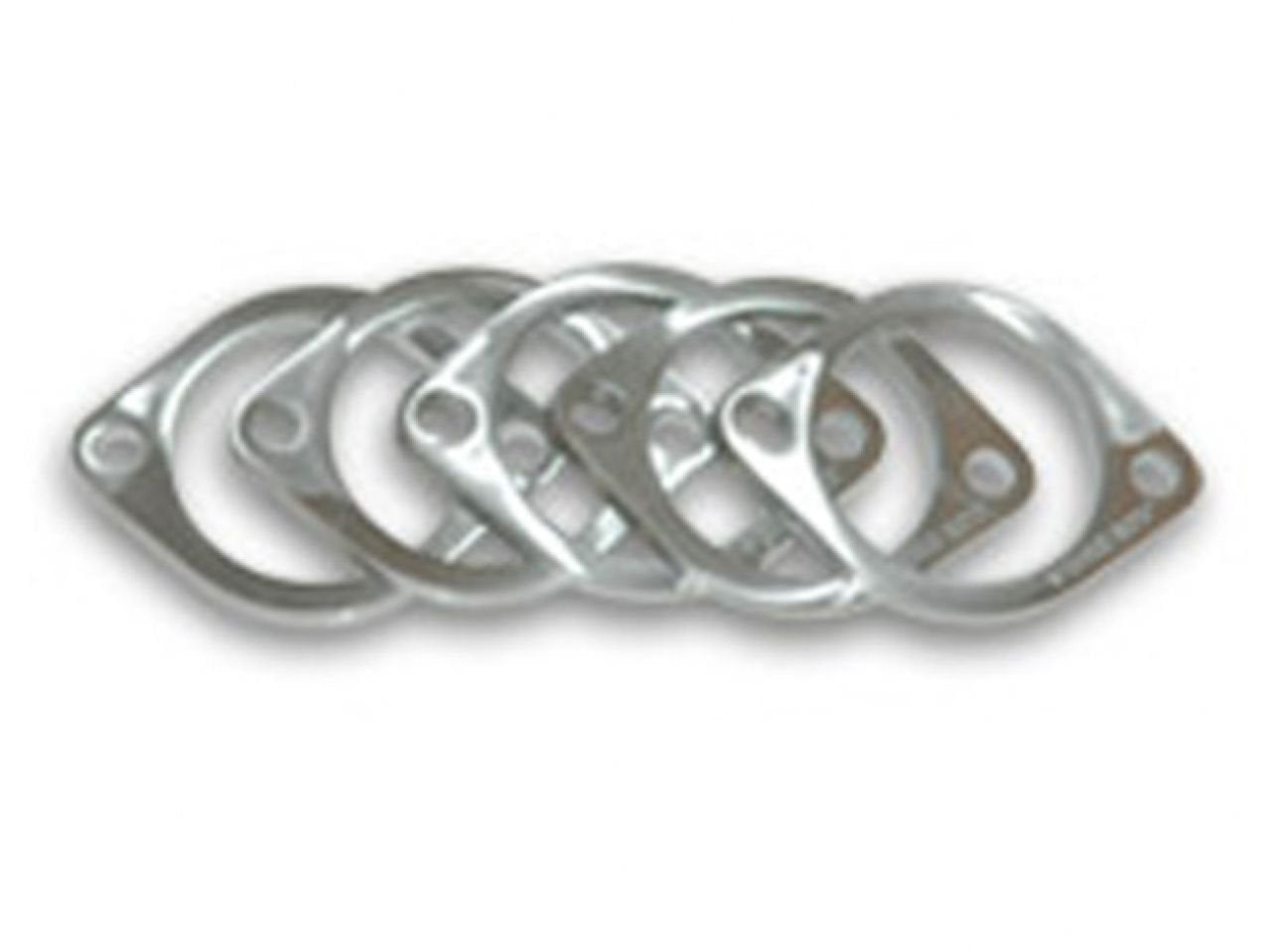 1473 Vibrant 2-Bolt T304 SS Exhaust Flanges (3in I.D.) - 5 Flange Bulk Pack