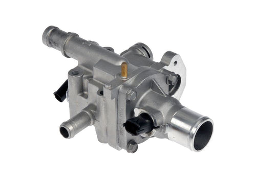 Integrated Thermostat Housing Assembly Dorman 902-033 with Sensor Compatible with Select Chevrolet Models (OE FIX)