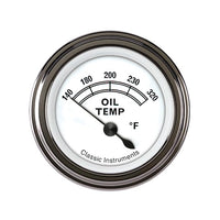 Classic Instruments Classic White CW28SLC Oil Temperature