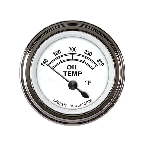 Classic Instruments Classic White CW28SLC Oil Temperature