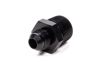 Black Fragola -12AN x 1 NPT Straight Adapter