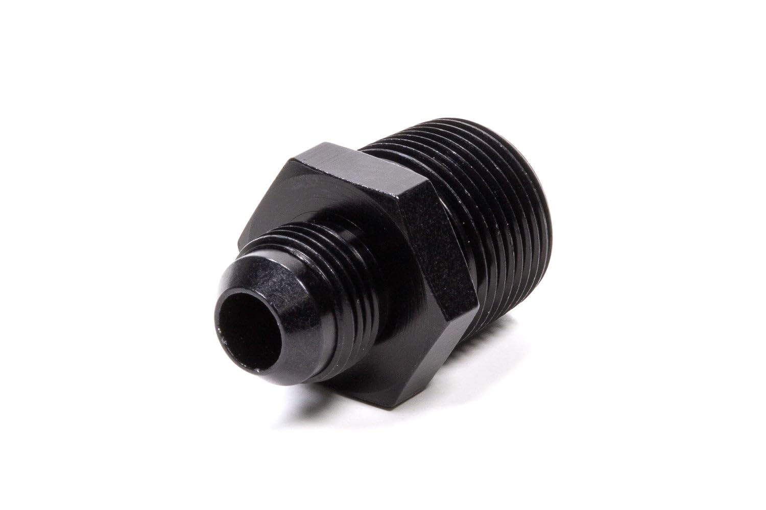 Black Fragola -12AN x 1 NPT Straight Adapter