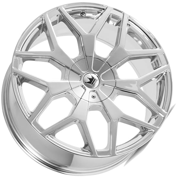22x9.5 PROFILE, Bolt Pattern: 6x135/5.5, Offset: 30, CHROME, set of 1