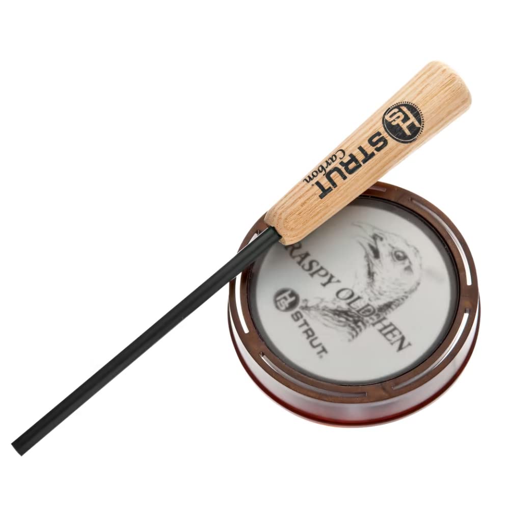 Hunters Specialties Raspy Old Hen Glass Wild Turkey Call Hunting Combo Kit