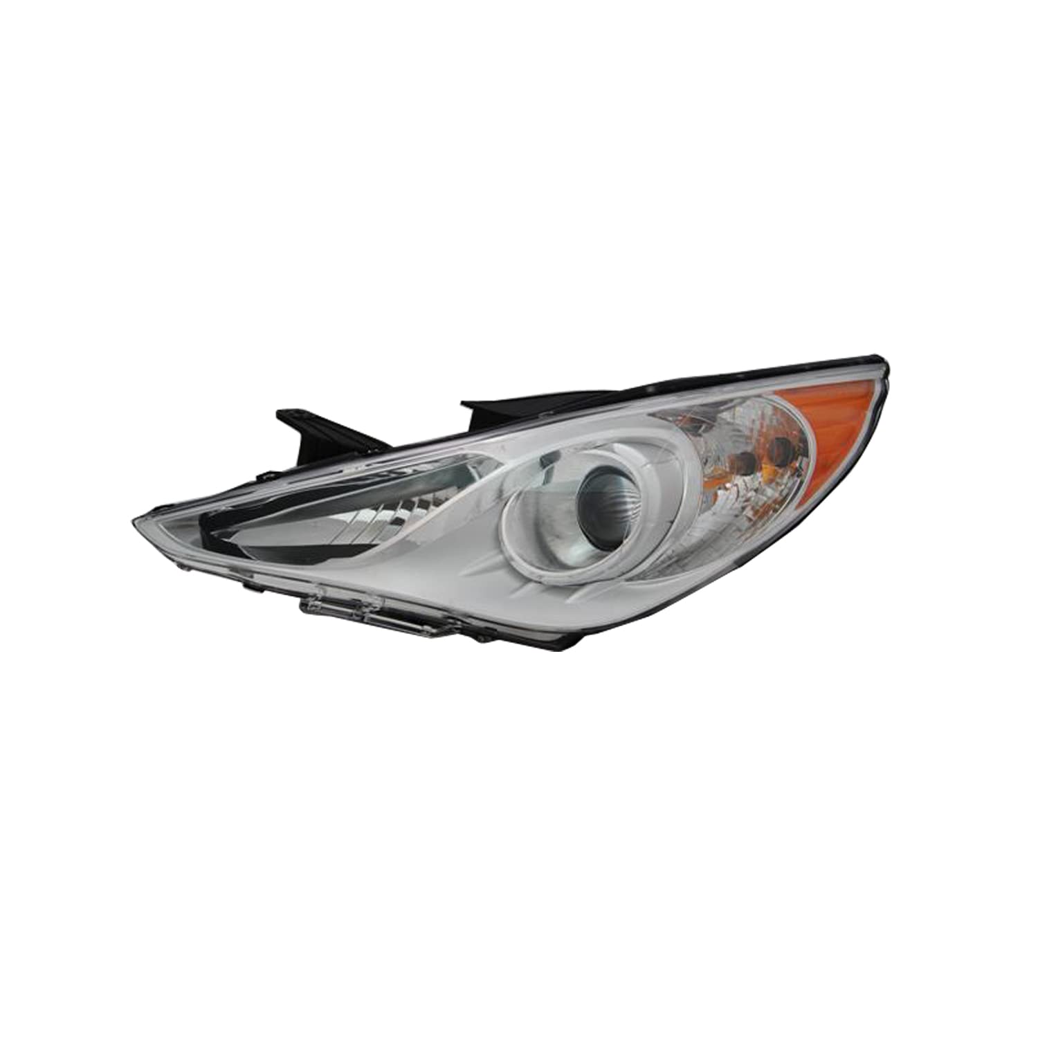 Left Headlight Assembly TYC Compatible with 2011-2013 Hyundai Santa Fe