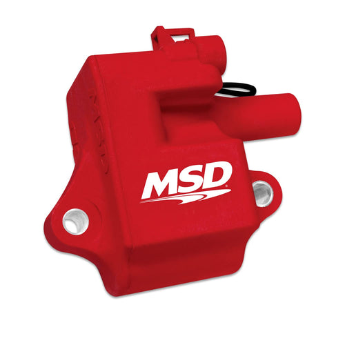 Pro Power Series MSD 8285 Ignition Coil, Red, Individual