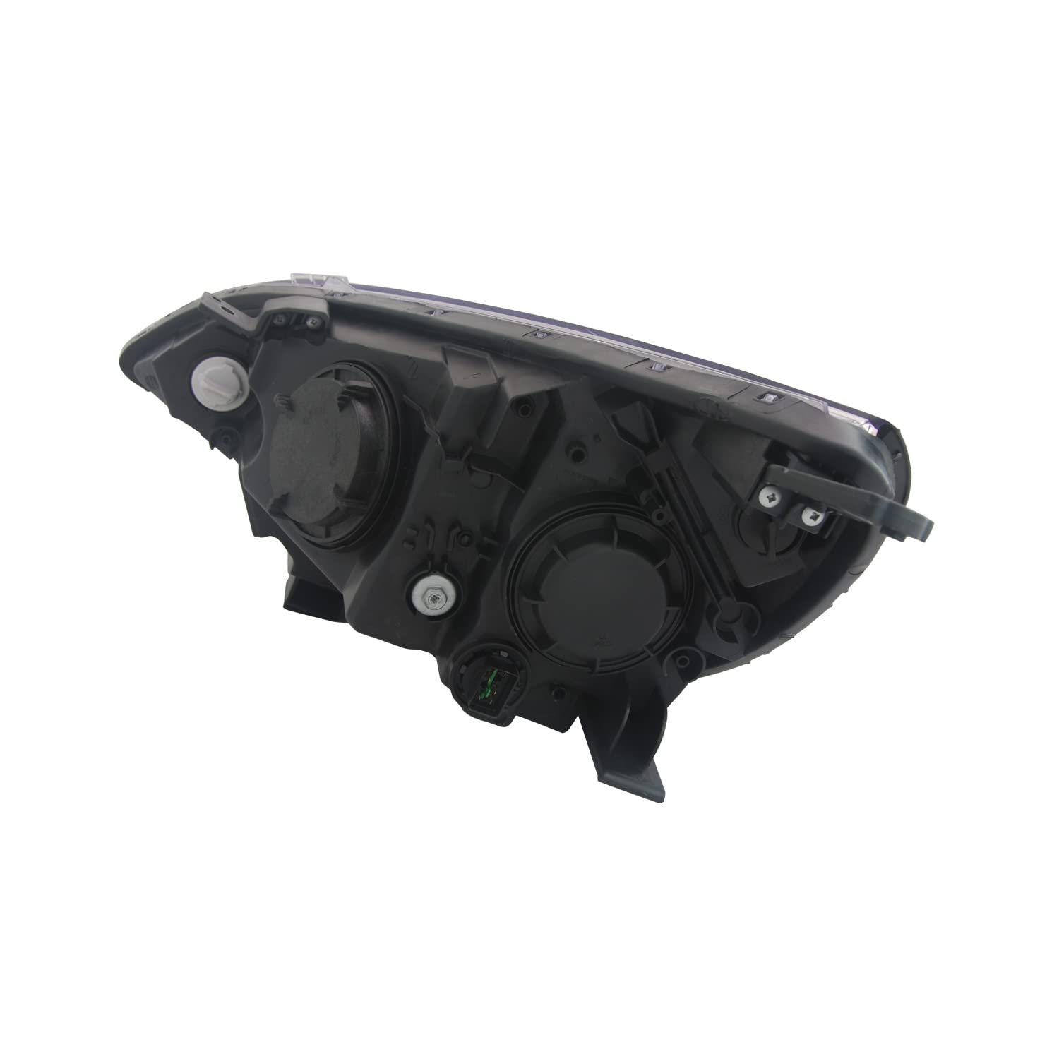 Right TYC Headlight Assembly Compatible with 2012-2017 Kia Rio5