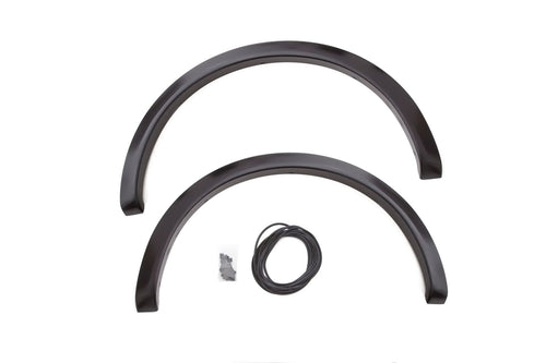 Lund Elite Series SX312SB Black Sport Style Standard Rear Fender Flare - 2 Piece