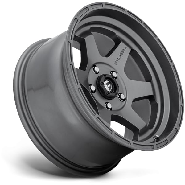Shok FUEL GD-Matte Gun Wheel with Painted (17 x 9.5 inches /6 x 139 mm, -12 mm Offset)