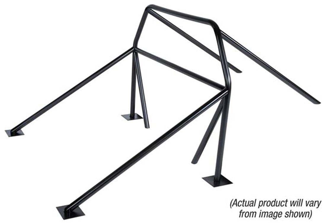 C9401 Competition Engineering 8 Point Roll Bar Main Hoop, Fits 88-91 Honda CRX, Mild Steel