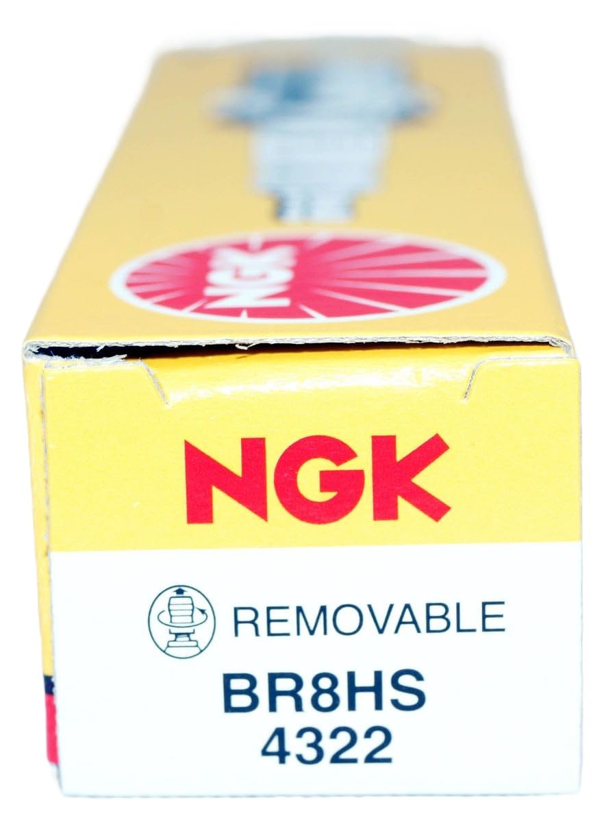BR8HS NGK 4322 Standard Spark Plug (4 Pack)