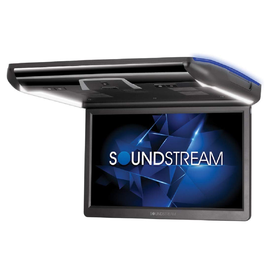 Soundstream 16 VCM160DMH Ceiling Mount Dvd Entert. Sys. Mobile Link Rgb Lights 3 Color Changeable