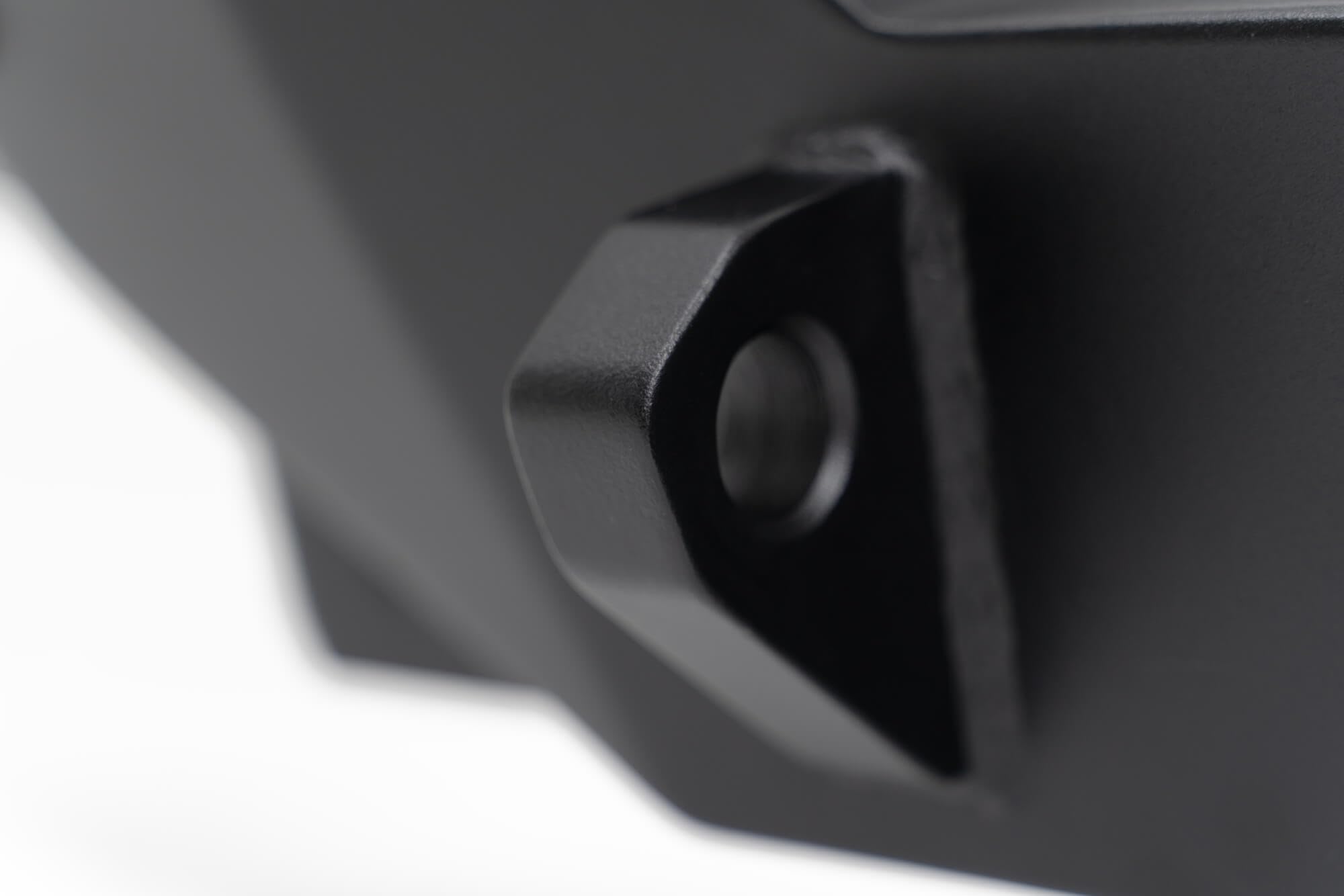 FS-15 Series DV8 Offroad Rear Bumper for the 2020-2025 Jeep Gladiator JT | 1” Thick Mounts for ¾” D-Ring Shackles with ⅞” Pins | Mount for OEM Trailer Wiring Harness & Connector