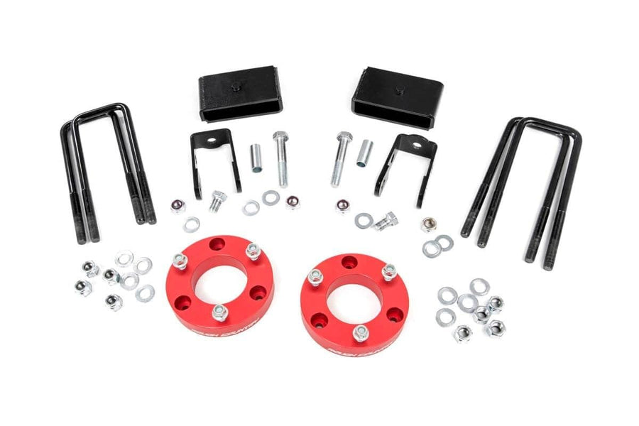 2" Rough Country Lift Kit for 2016-2024 Nissan Titan XD | Anodized Red - 868RED