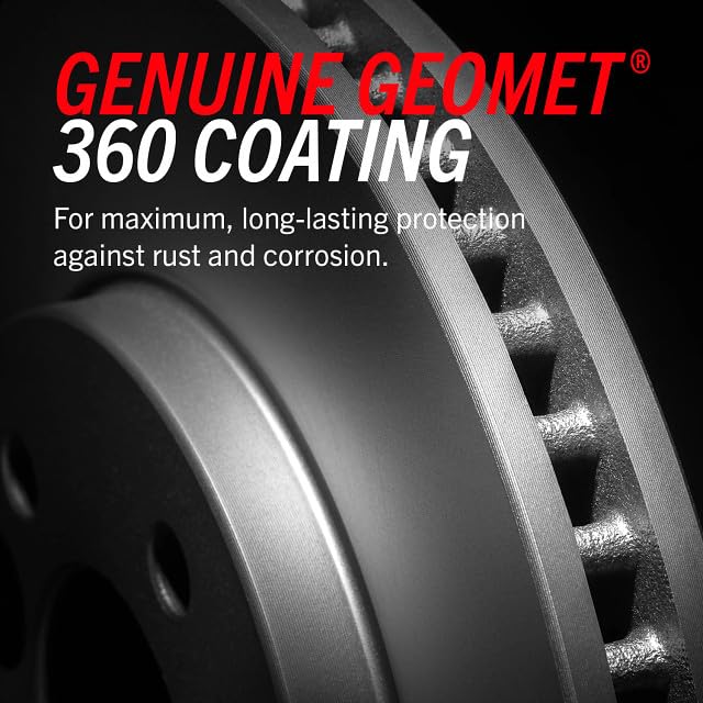 Coated Brake Rotor & Ceramic Brake Pads Power Stop CRK2445- rear