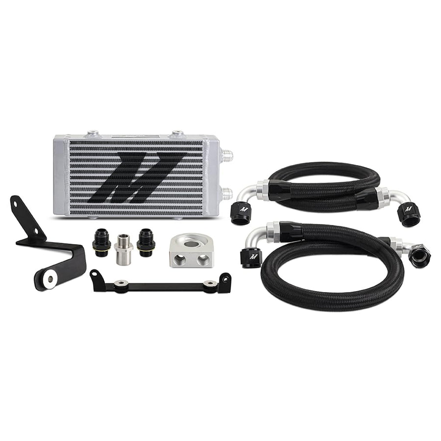 Mishimoto Non-Thermostatic Oil Cooler Kit, Silver Cooler