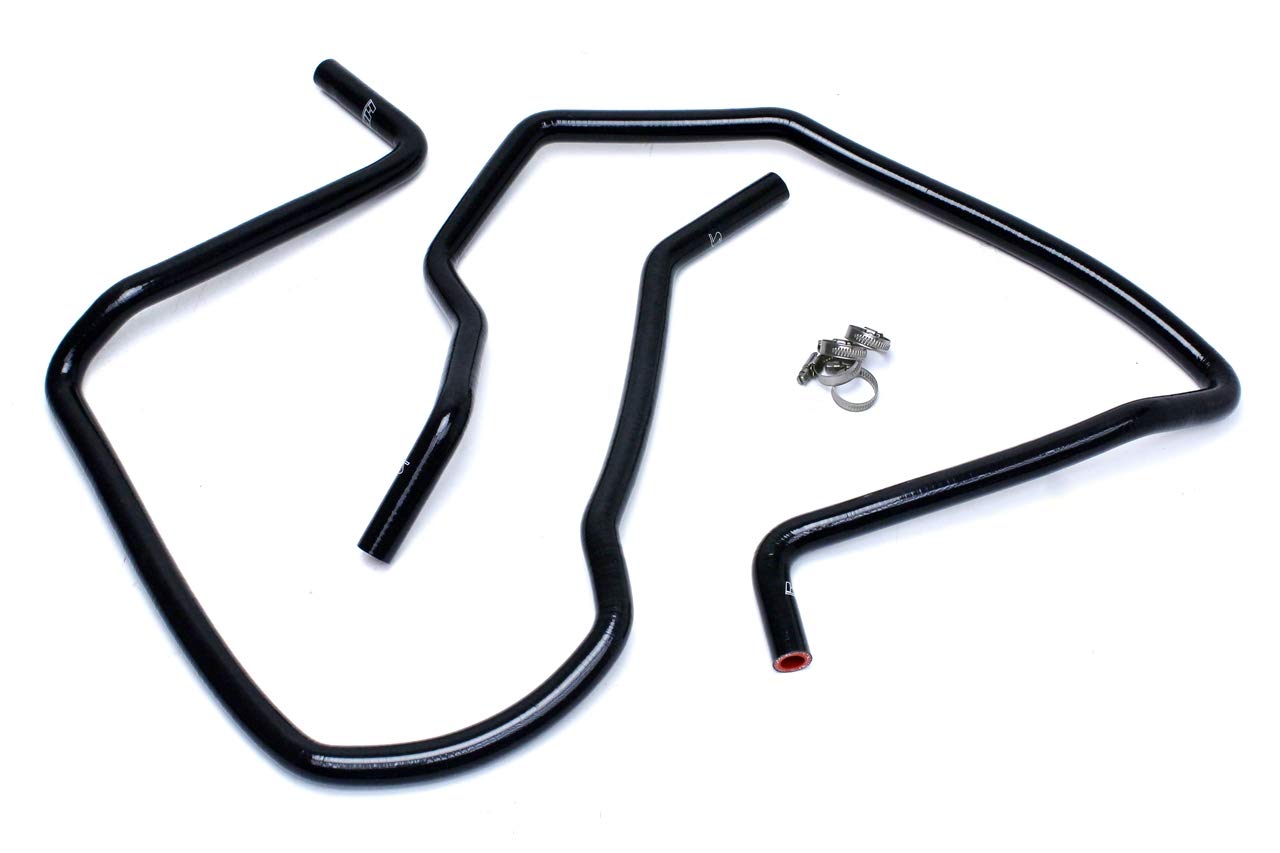 Black HPS 57-1498H-BLK Silicone Heater Hose