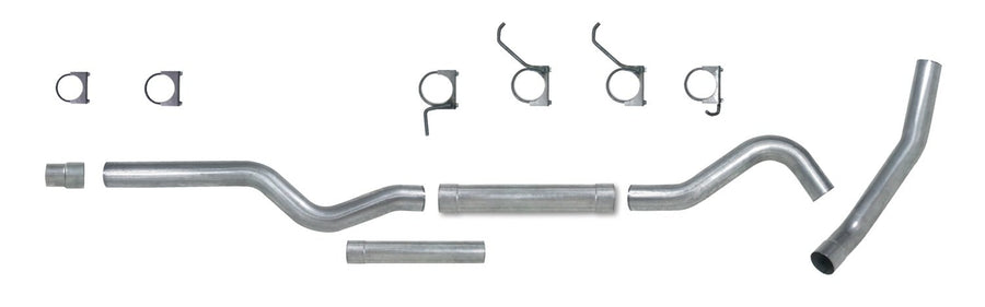 Diamond Eye 4in KIT SGL MFLR RPLCMENT PIPE AL CHEVY/GMC 6.6L 2500/3500 2006-2007.5
