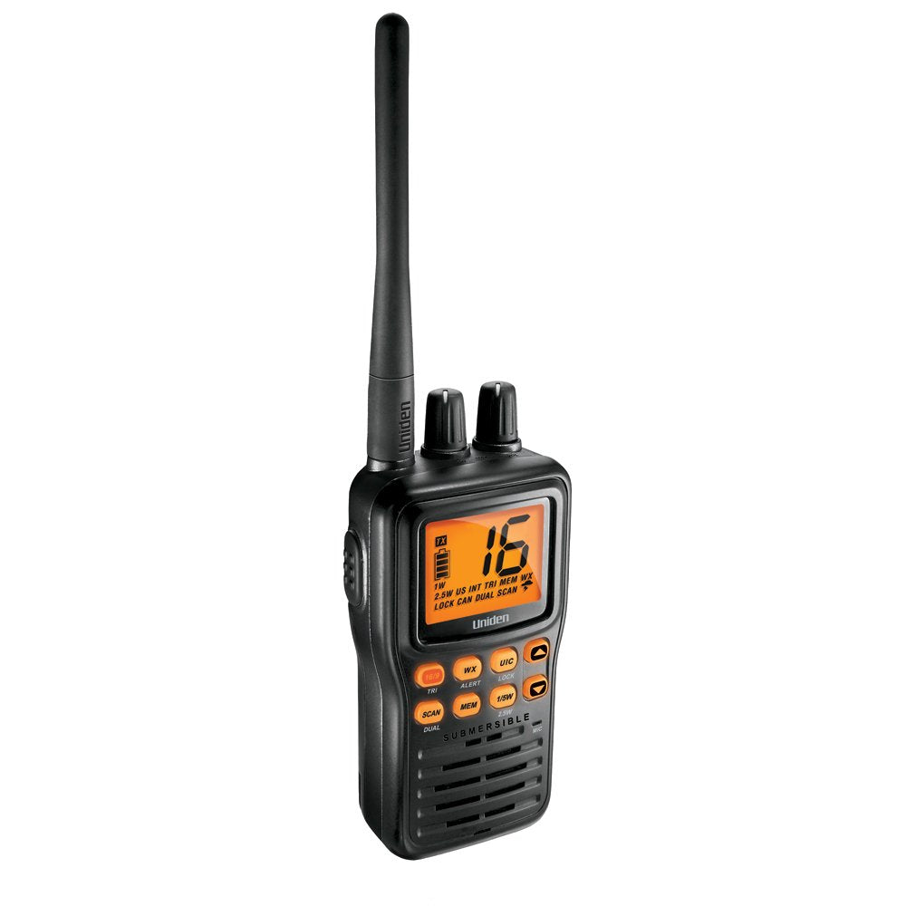 MHS75 Uniden HH VHF w/Li-Ion Battery DC Charger Only