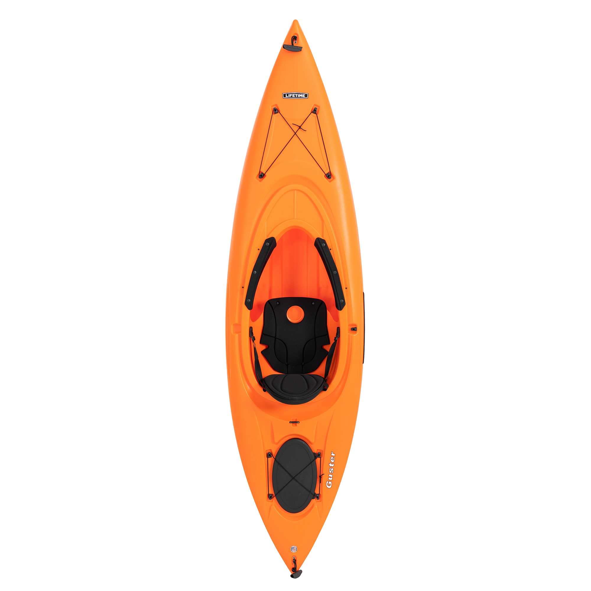 Emotion Sit-Inside Guster Kayak, Orange, 10'