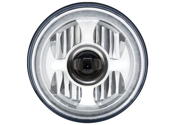 HLED794 Brothers Trucks LED Headlight - 7 Inch - Projector/Halo - Each