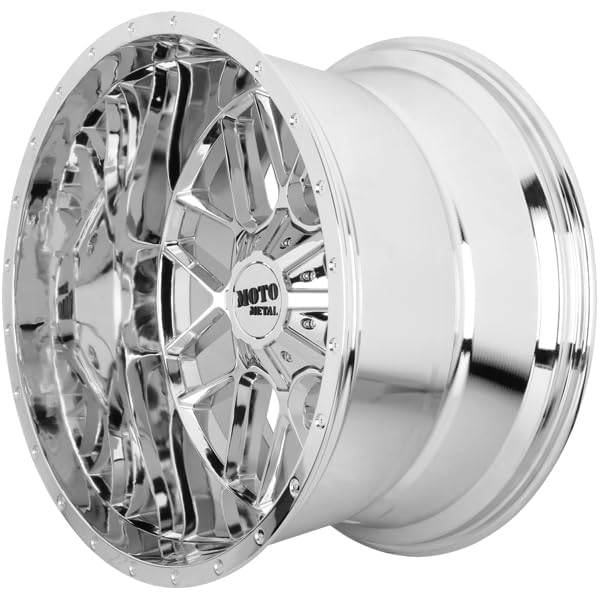 20X12 Moto Metal 8X6.5 4.77-44mm CHROME - MO98621280244N