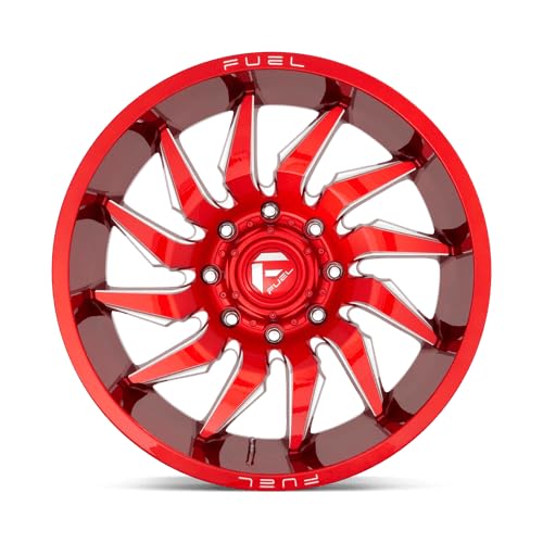 1PC Fuel D745 22X10 8X6.5 GL-RED-MIL -18MM - D74522008247