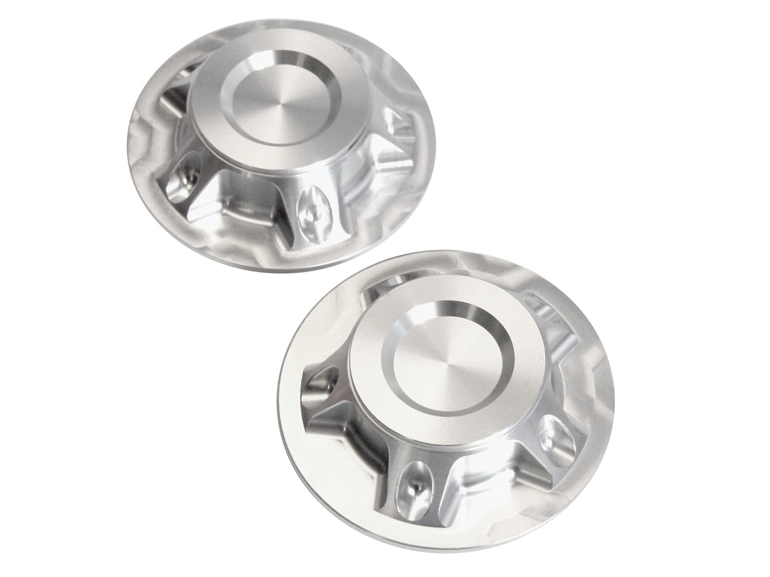 CA-280001-BL Drake Muscle Cars Strut Tower Covers Billet Aluminum Satin