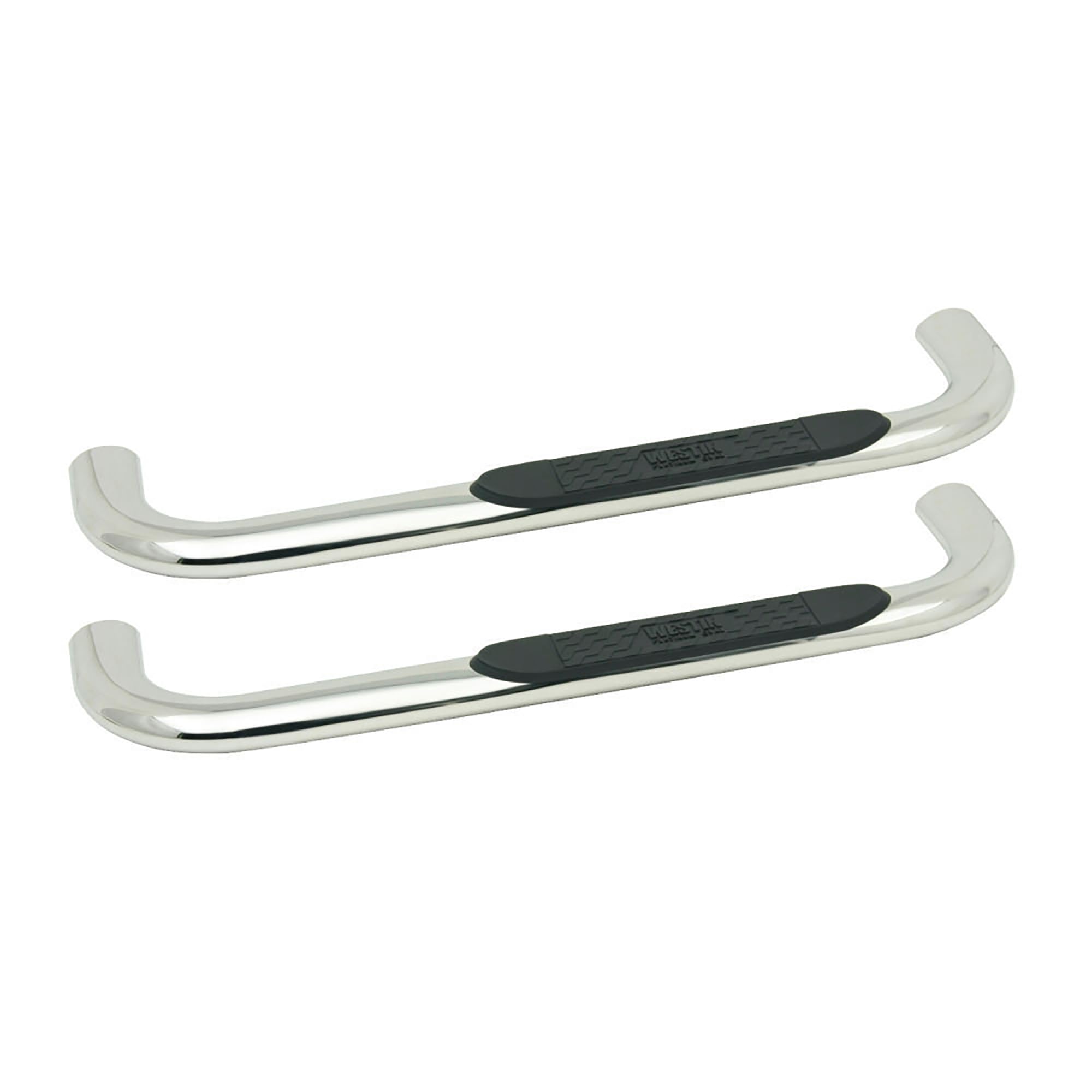 Platinum 4 Oval Nerf Bars Westin 1999-2013 fits Silverado Sierra 1500 1999-2004 2500LD 2001-2014 2500 3500HD Standard Cab Polished Pair