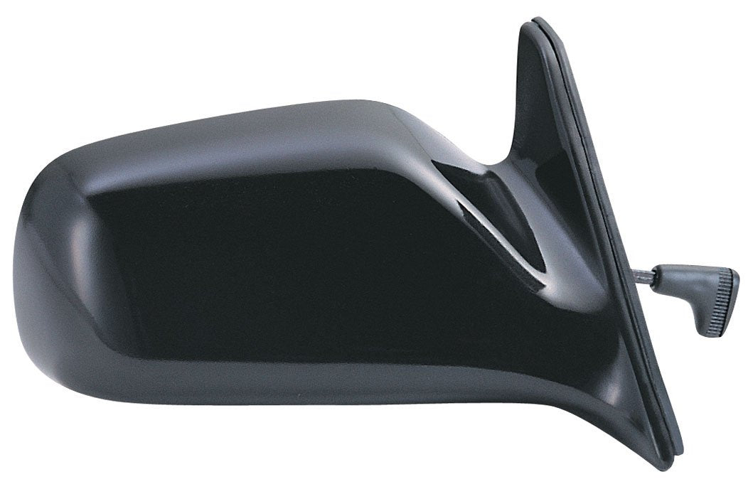 Fit System 70507T Mirror Passenger Side for Toyota Corolla Sedan, Wagon, Black, US/Canada Built, Non-Foldaway, Manual Remote