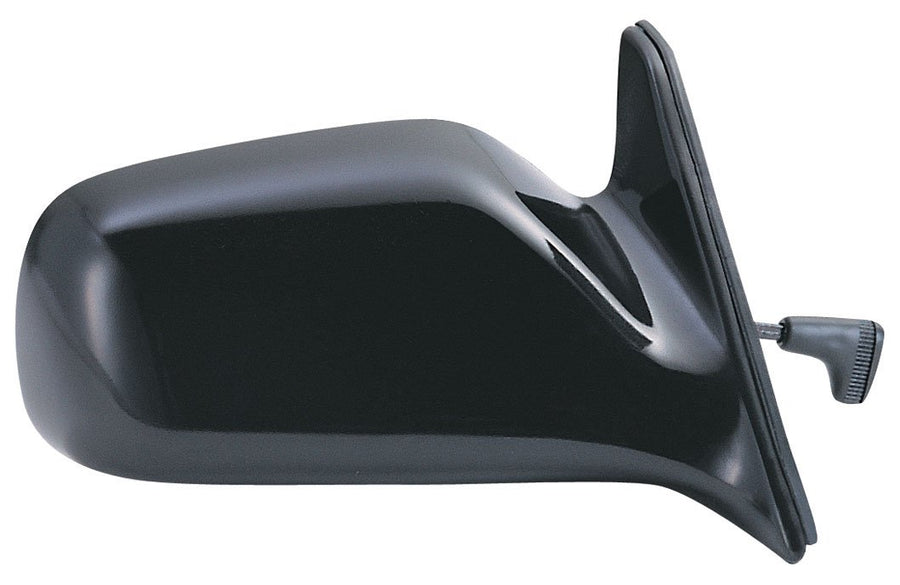 Fit System 70507T Mirror Passenger Side for Toyota Corolla Sedan, Wagon, Black, US/Canada Built, Non-Foldaway, Manual Remote