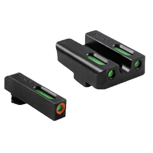 TRUGLO TFX PRO Tritium Fiber Optic Xtreme Handgun Sights Walther PPS Set TG13WA2PC unisex adult (except M2) , multi, One Size US