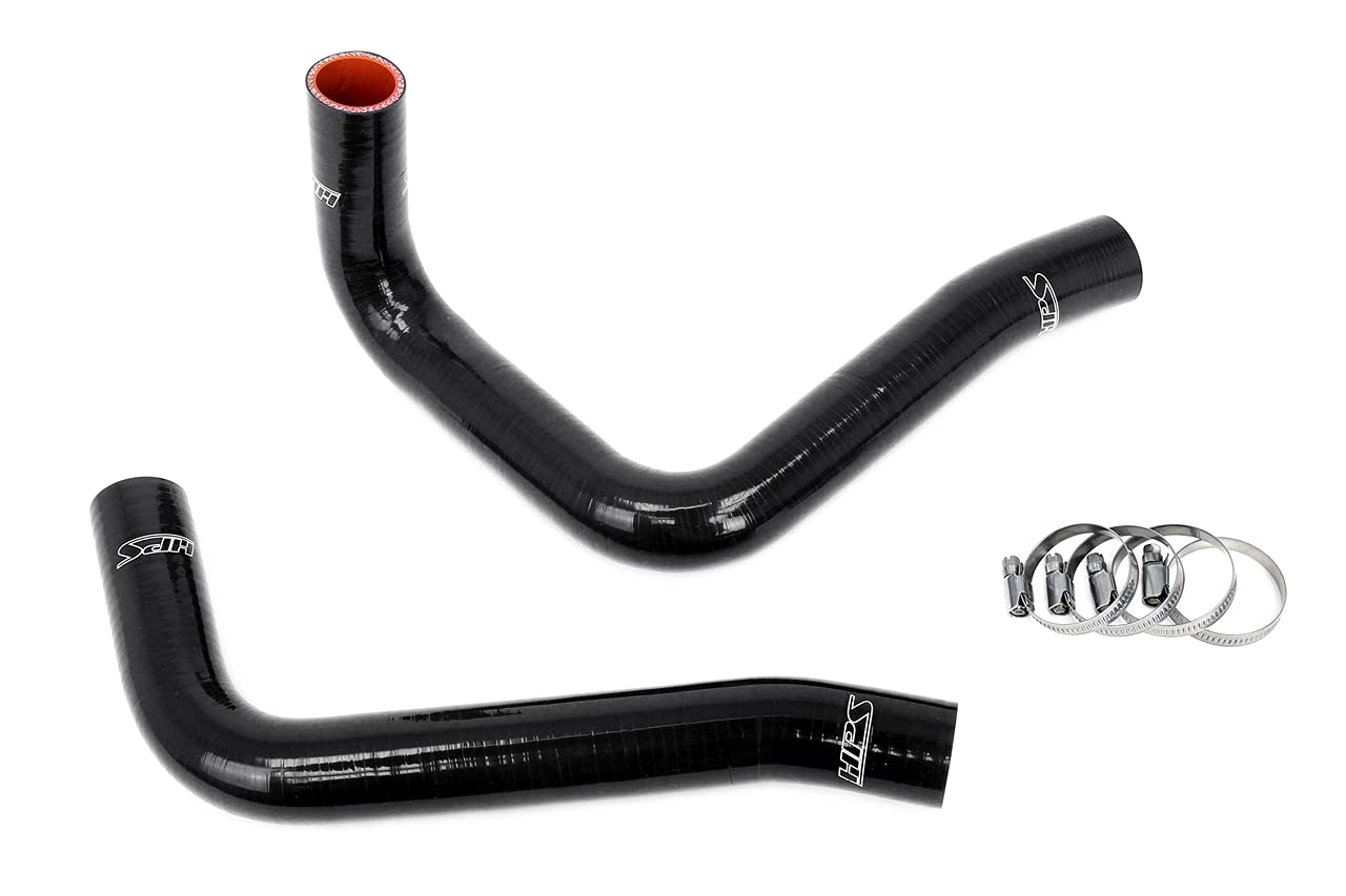 3-ply HPS Black Reinforced Silicone Radiator Coolant Hose Kit 57-2094-BLK