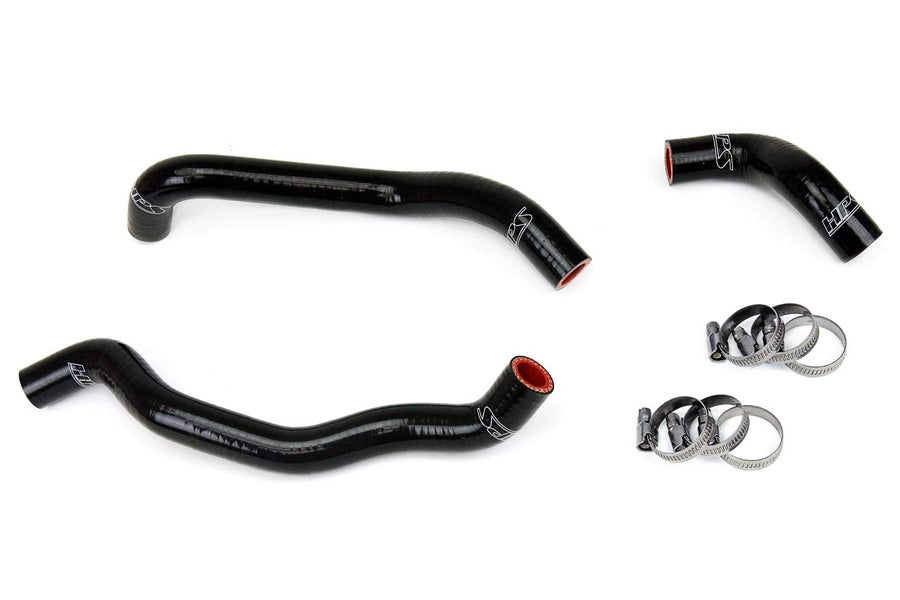 3-ply HPS Black Reinforced Silicone Heater Coolant Hose Kit 57-1792H-BLK