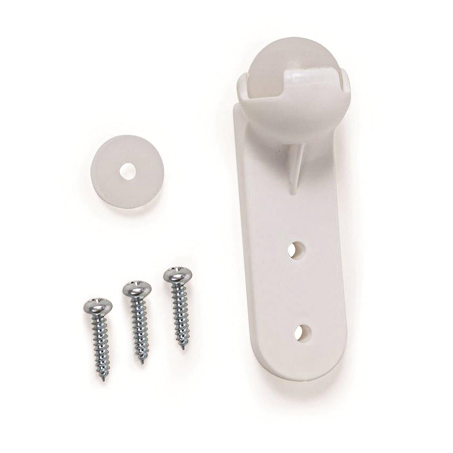 Awning Roller Ball Camco 42005 with Screen Door Slide, White