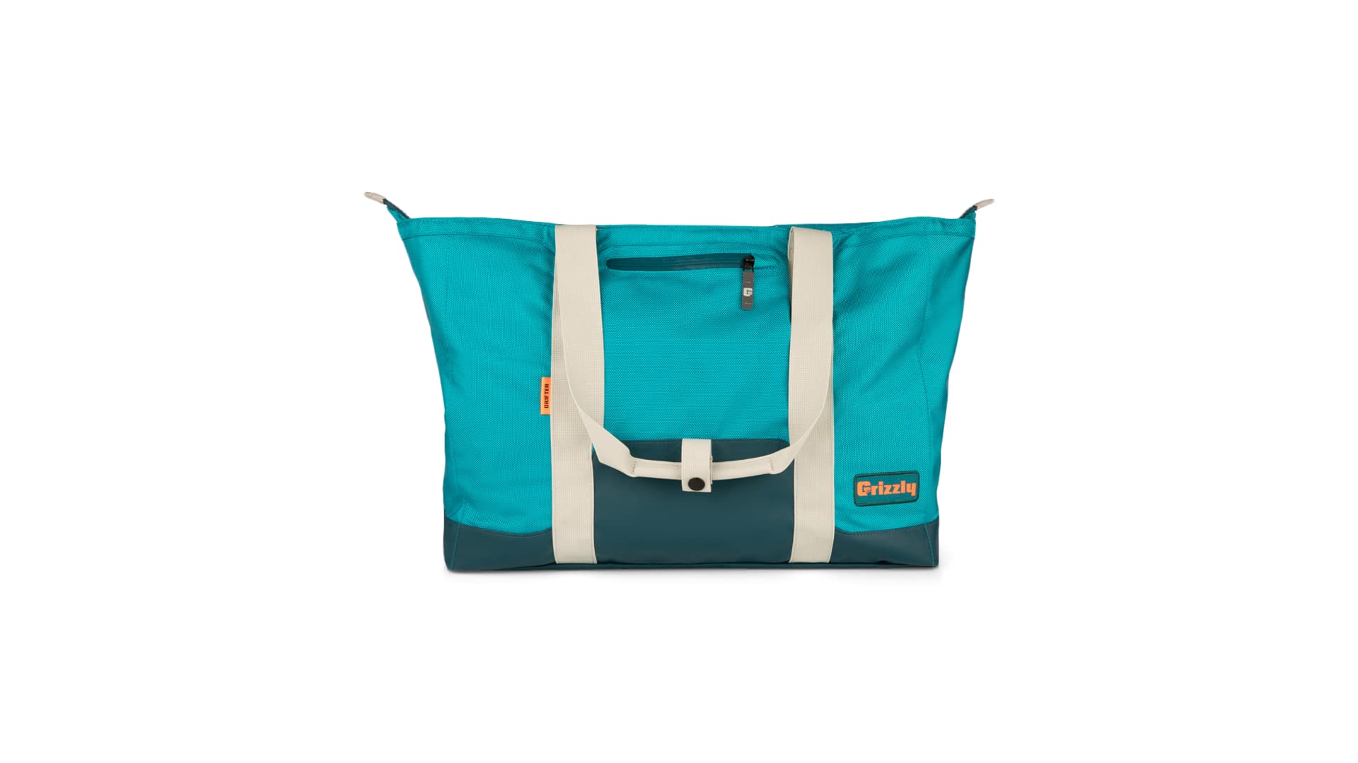 Drifter Grizzly Carryall | Insulated Tote for Beach Boat Camping Fishing Gym Hiking Hunting Kayak | Dry Bag | Blue
