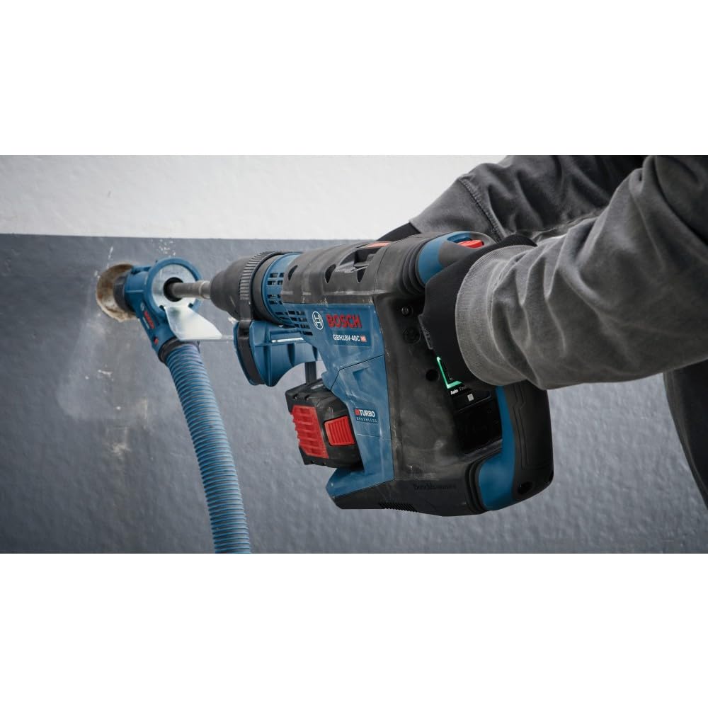 BOSCH PROFACTOR™ GBH18V-40CK27 18V Connected-Ready SDS-max® 1-5/8 In. Rotary Hammer with (2) CORE18V® 12 Ah High Power Batteries