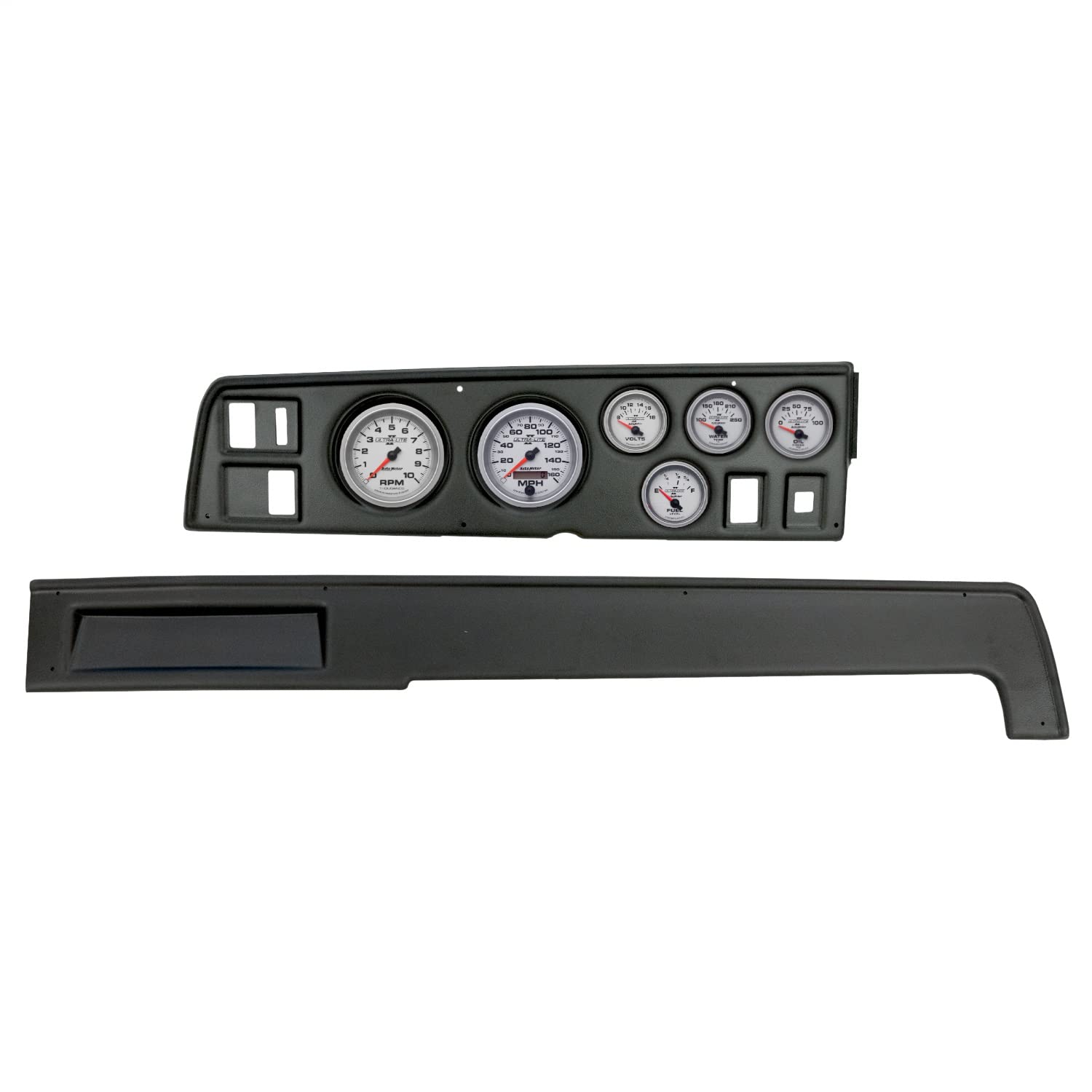 AutoMeter Dash Kit Direct Fit, (3 3/8" X2, 2 1/16" X4), Dodge Charger 68-70, Ultra-Lite Ii (2907-14)