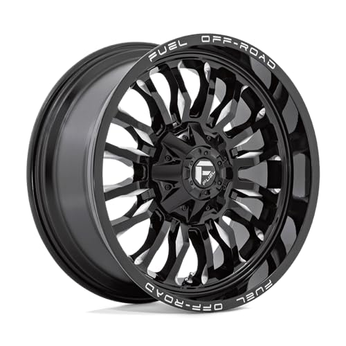 FUEL OFF-ROAD 22X10 ARC 8X180 4.79-18mm GLOSS BLACK MILLED - D79522001847