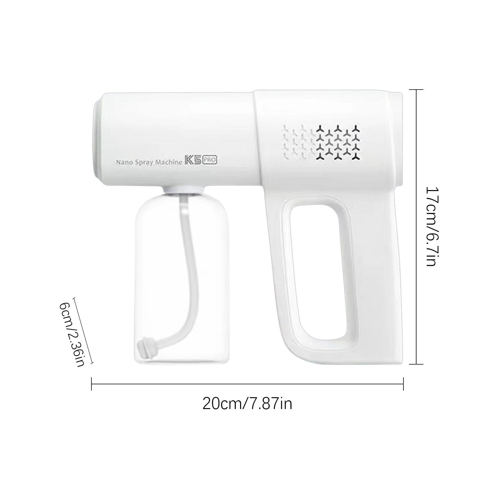 Garden Pump Pressured Sprayer - Electric Pump Sprayer | Handheld Pump Sprayer Multipurpose Garden Sprayer | Portable Water Sprayer Pump Pressure Water Sprayer for Home Cleaning