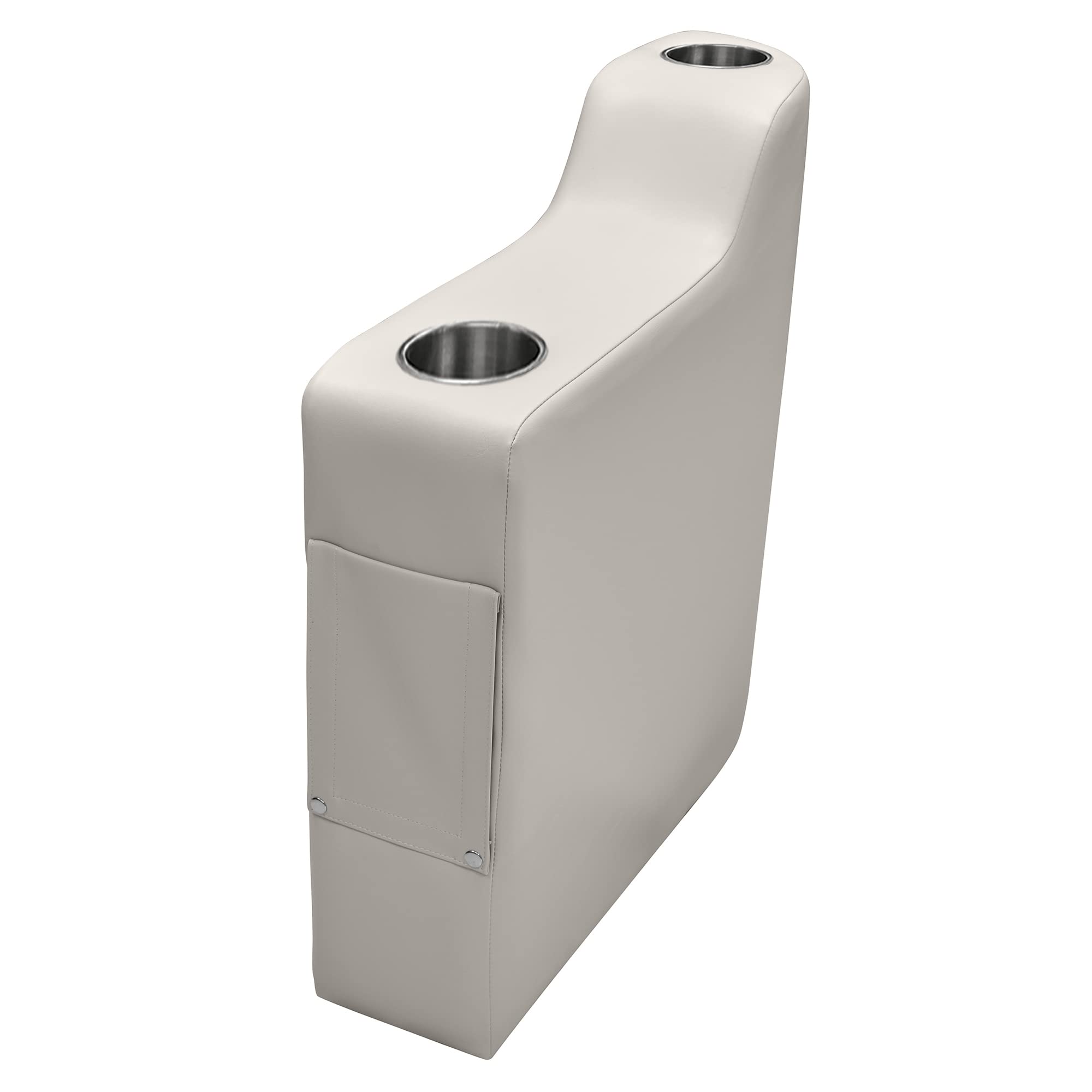 3009-804 Wise Premier Series Pontoon Left Radius Arm Rest, Stone
