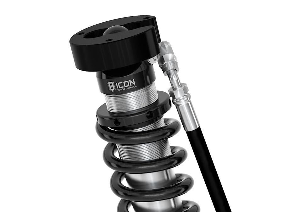 2-3 Lift ICON, Front, 2.5 VS Remote Reservoir Coilover Kit, Compatible with 2019-Up Ram 1500, 211015