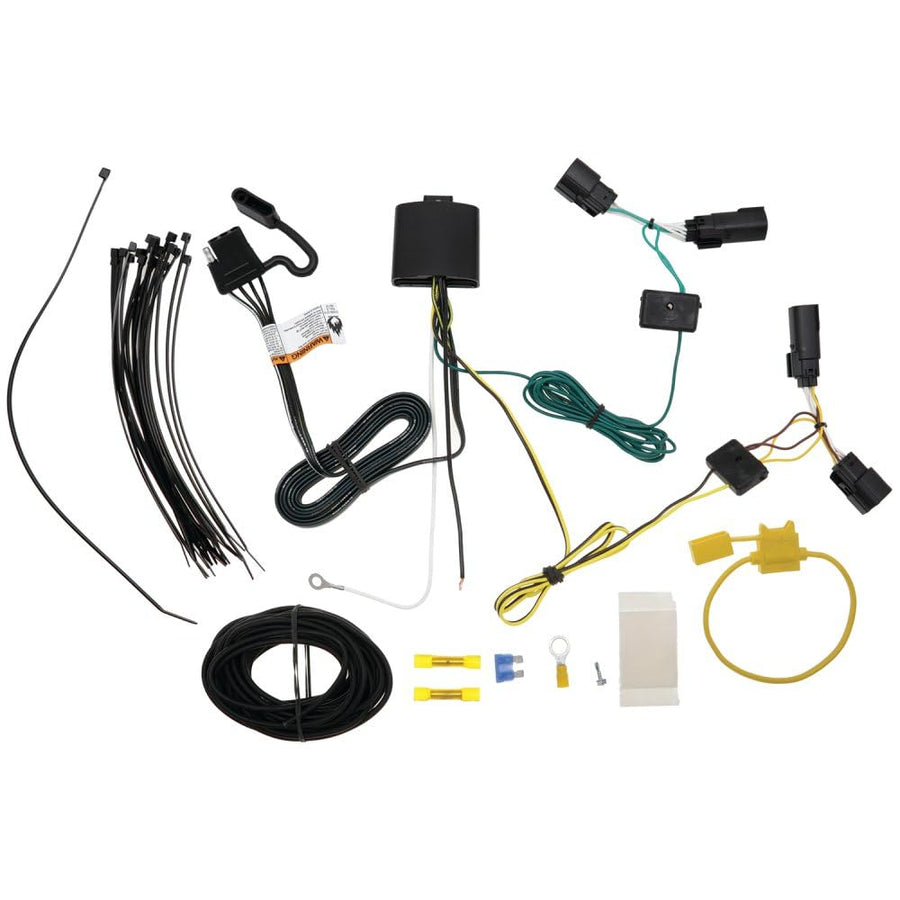 T-One Tekonsha 118896 Custom Harness, 4-Way Flat, w/Circuit Protected ModuLite HD Module, Compatible with 2025 GMC Terrain