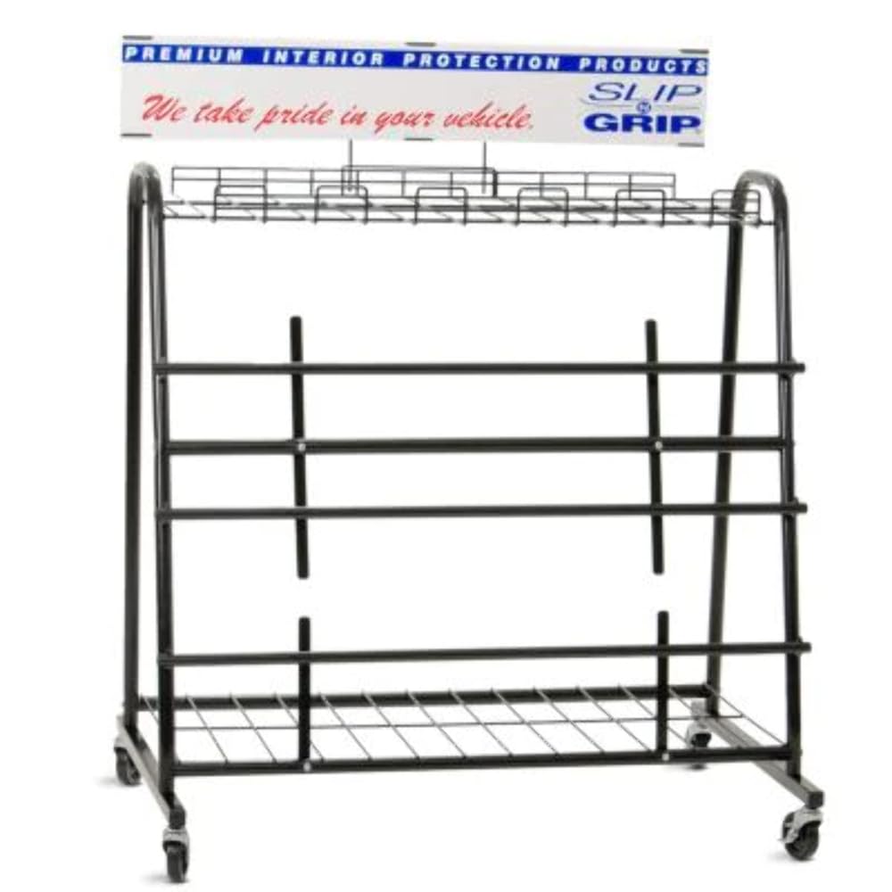 Floor Dispenser Rack Slip-N-Grip