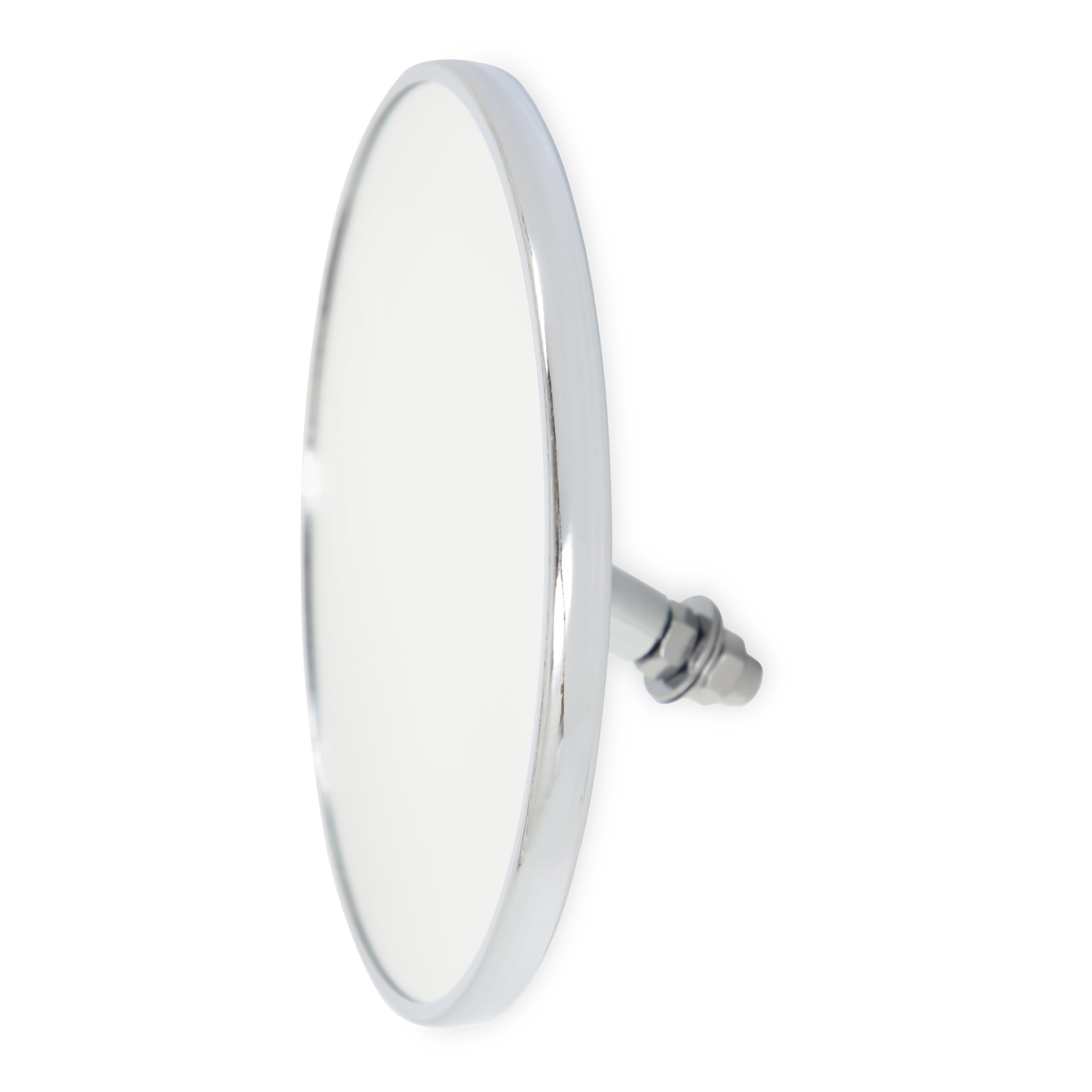 Complete Brothers Trucks Mirror Set-Stainless/Chrome-Round/Smooth - Pair COMS3SM