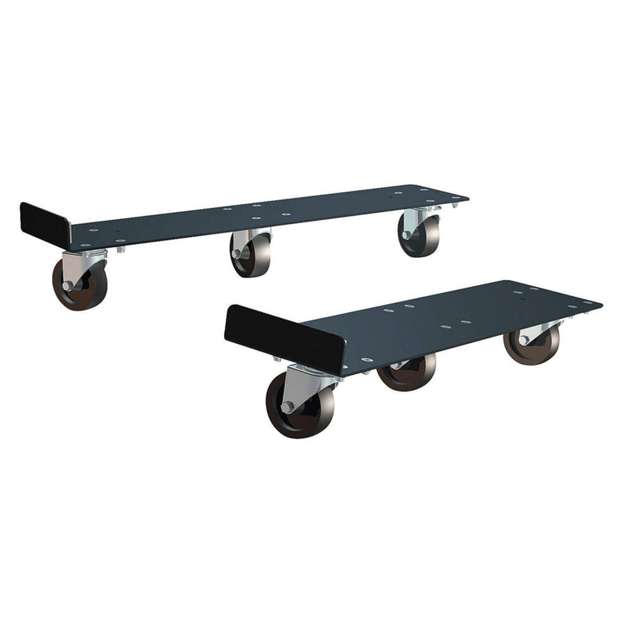 Caster Cabinet Wheels,5-33/64 in. W,PR