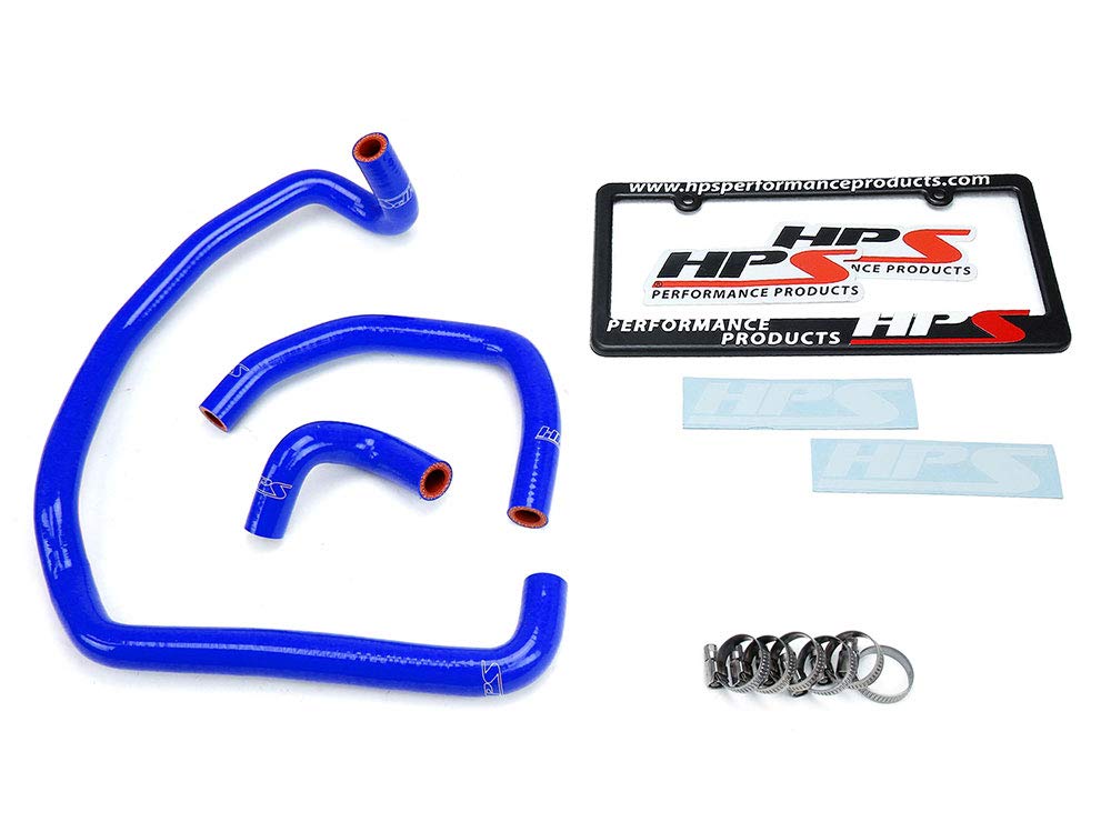 Blue HPS Silicone Heater Hose Kit Coolant OEM Replacement 57-1746H-BLUE
