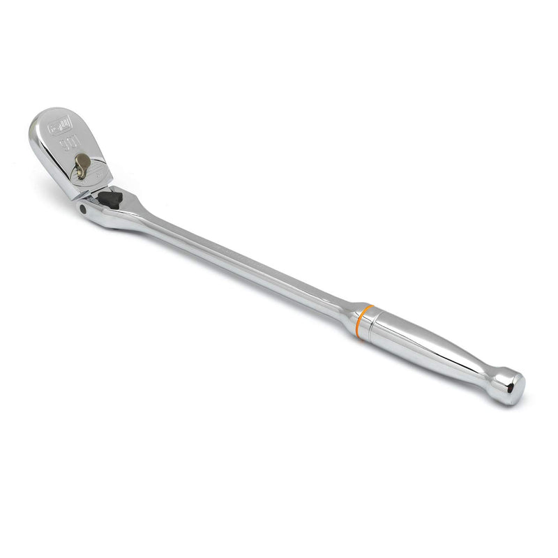 GEARWRENCH 1/2" Drive Locking Flex Head 90 Tooth Teardrop Ratchet 17" - 81362T, Multi, One Size