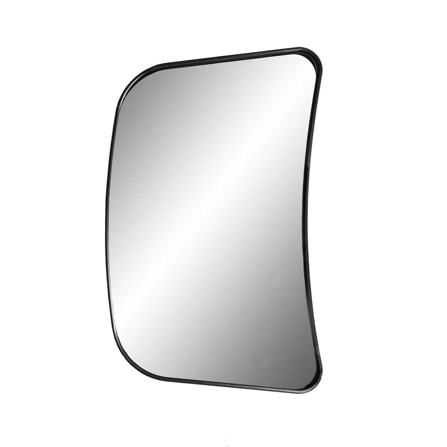 Left-Hand K Source 80732GLH Glass Assembly for Snap & Zap 80730 – Flat Lens Replacement Side View Mirror Glass