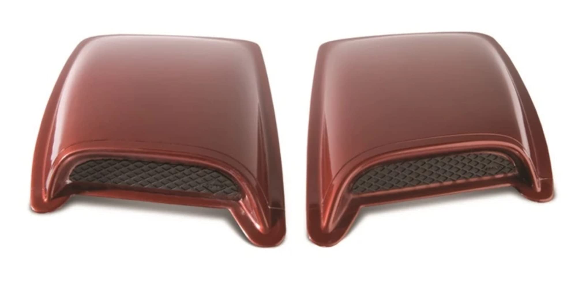Medium Auto Ventshade Hood Scoop with Smooth Black Finish
